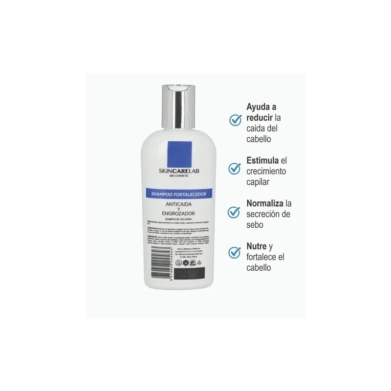 Shampoo Fortalecedor Anticaída Biotina Y Keratina 250 Ml