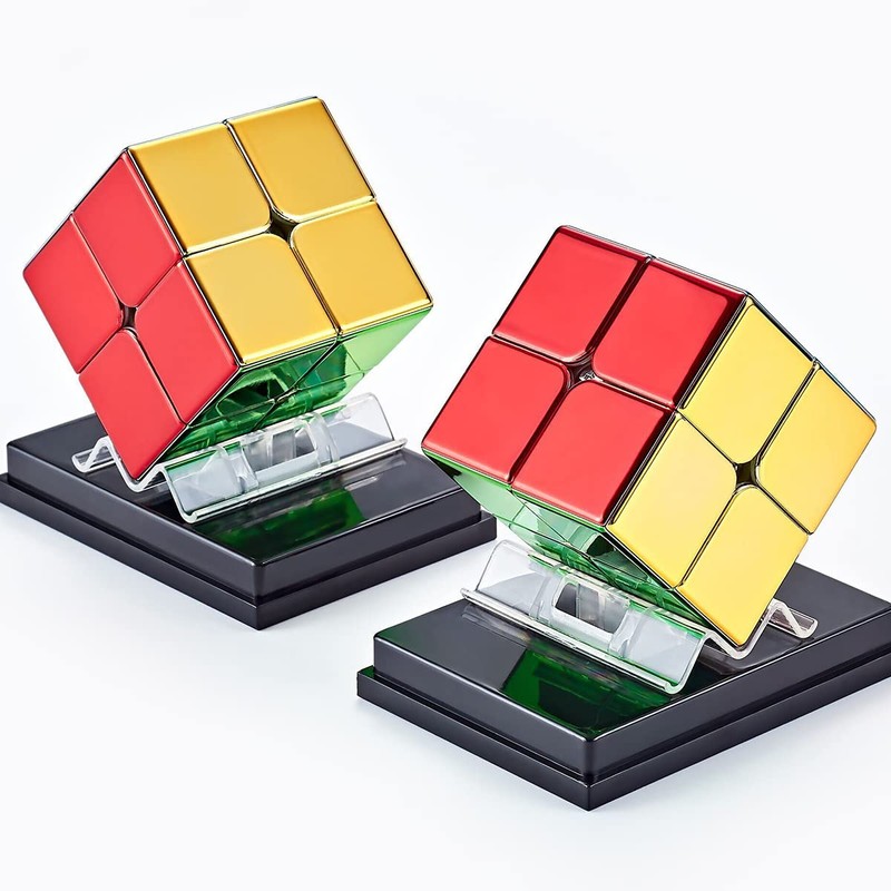 HELLOCUBE Cyclone Boys 2x2 Speed Cube Magnetic Reflective Mirror Stickerless