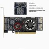 Aswalling PLX8749 External Graphics Card PCIe Expansion Card Split-Free M.