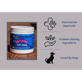 to The Rescue Dog Hip and Joint Gloucosamine Supplement - Encourages Improved Mobility for an Active Dog's Journey - Supports Bone, cartlige and Connective Tissue Health - 60 Chews
