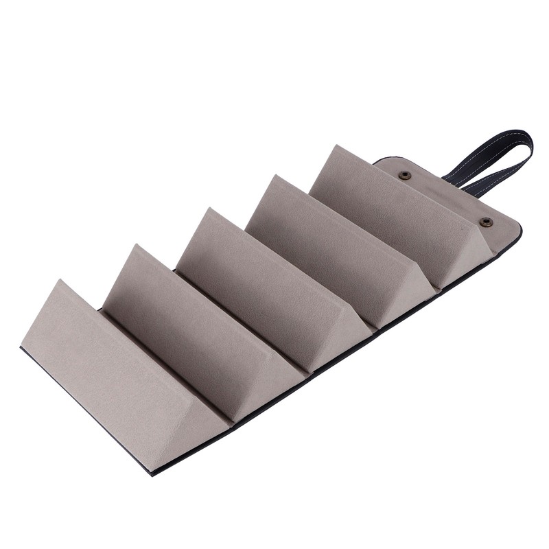 5‑Slot Travel Sunglasses Organizer Eyeglasses Storage Case Box Hanging Glasses