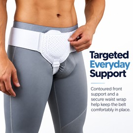 Breathable Inguinal Support Belt for Waist Wear – Adjustable Non-Woven Support Strap for Sports and Daily Activities