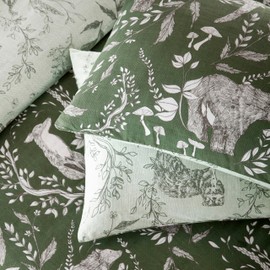 furn. Buckthorn Single Duvet Set Evergreen