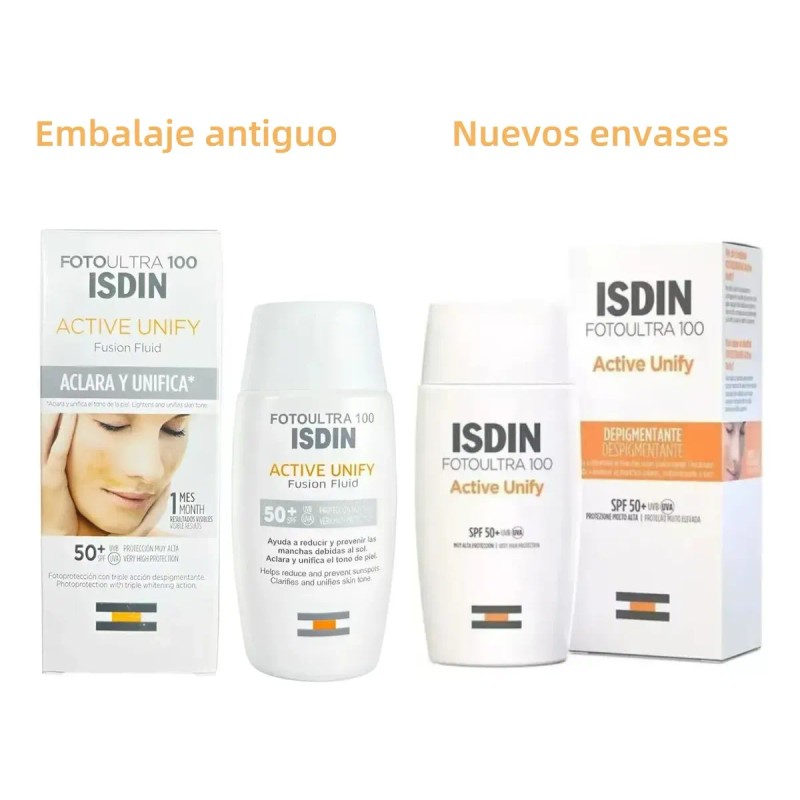 Isdin Fotoultra 100 Active Unify Despigmentante Spf 50ml