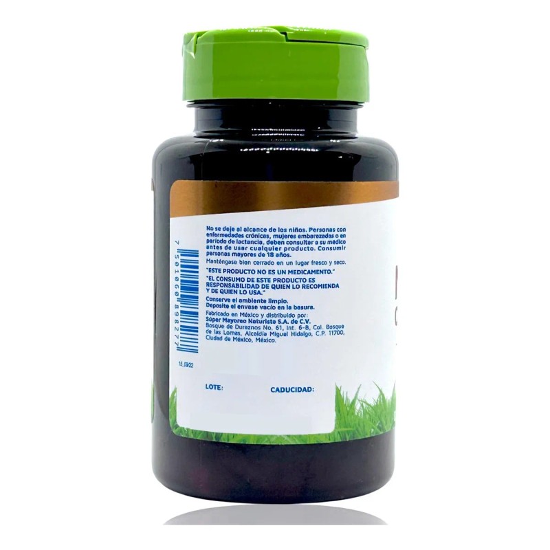 Suplemento Alimenticio De Maca Organica 60 Caps Vidanat Sabor Sin