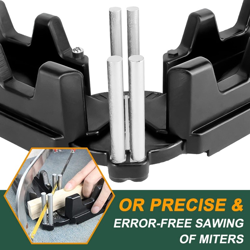 2-in-1 Mitre Measuring Angle Cutting Tool Measuring Sawing Mitre Kit