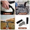 Cane Handle Grip Replacement, 2 PCS Walking Stick Grips for
