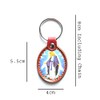 Komonee Christianity Keychain Religious Key Ring Christian Key Chain Catholic