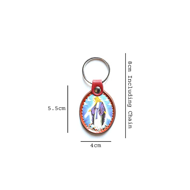 Komonee Christianity Keychain Religious Key Ring Christian Key Chain Catholic