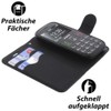foto-kontor Case Compatible with Emporia Euphoria V50 Book Style Black