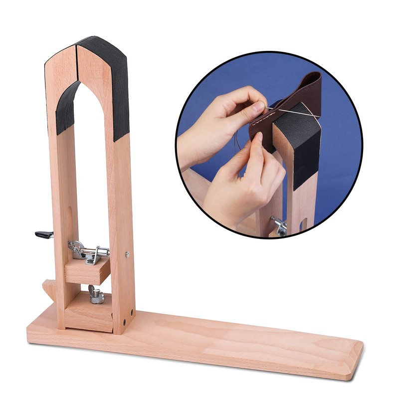 LUNARM Leather Pony - Table Desktop Pony Horse Clamp Leather