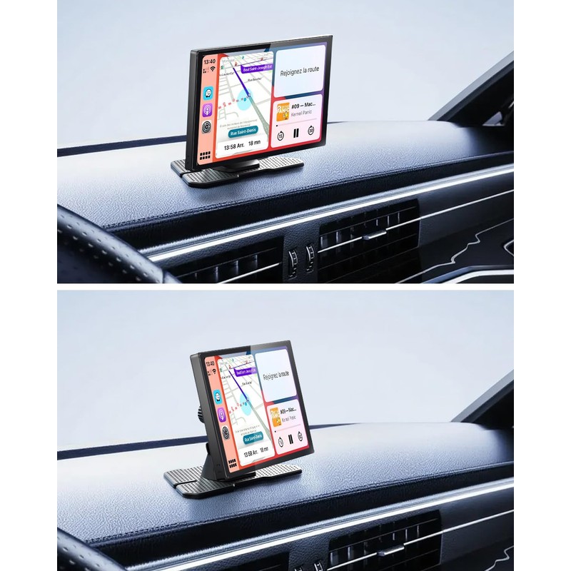 Y-METDRIVING Carplay Mount for 7/9/10.26” Portable CarPlay Screen Holes Mount