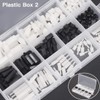 Hilitchi 360pcs M2 M3 M4 Male Female Nylon Hex Spacer