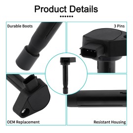 6PCS UF242 Ignition Coil Pack For Acura CL 2001-2003,MDX 2001-2009,RL 2001-2011,TL1999-2008,for Honda Accord 2000-2007,Odyssey 1999-2010,Pilot 2003-2008,Ridgeline 2006-2008 3.0L 3.2L 3.5L 3.7L GN10168