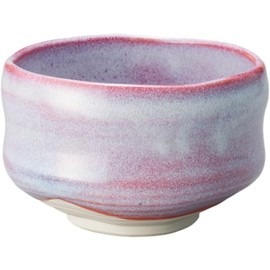 Ale-net Matcha Bowl, 4.9 x 3.2 inches (12.6 x 8.2 cm), Sakura Unofu Matcha Bowl, Tea Ceremony, Mino Ware, Made in Japan