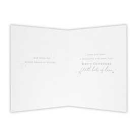 Clintons: Girls With Presents Friend Christmas Card, Christmas Card for Friends, General Christmas Cards, Single Christmas Card, Multi-Colour, 133 x 184, 1171416