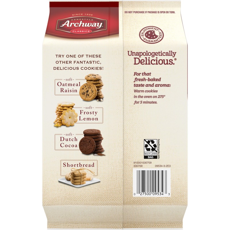 Archway Cookies, Crispy Gingersnaps Cookies, 12 Ounce