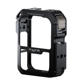Tilta DJI Osmo 360 Cage, Camera Cage Horizontal Mounting Kit Compatible with DJI Osmo 360 - Black TA-T89-A-B