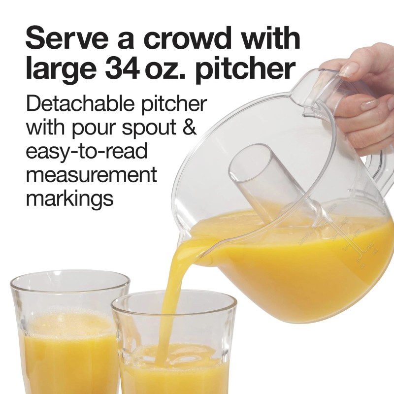 Proctor Silex Electric Citrus Juicer 34 oz Large Pitcher and