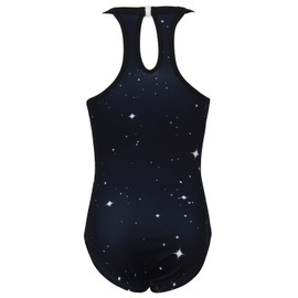 MODAFANS Gymnastics Leotards for Girls With Skirt Sparkly Ballet Dance Activewear Sparkly Flower,12-13Years