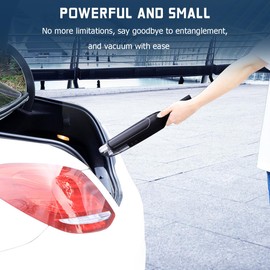 CGEAMDY Wiederaufladbarer Handstaubsauger, Mini Wiederaufladbarer Tragbarer Autostaubsauger, 6000pa Wiederaufladbarer Tragbarer Leichter Mini-Staubsauger, Nasser Und Trockener Handstaubsauger