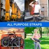 Skipwall Ladder Straps,Ladder Rack Tie Down Straps,Adjustable Multipurpose Securing Straps