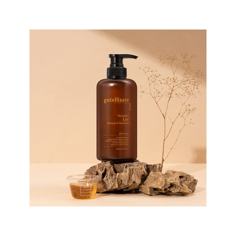 Guthar Honey Beer 53+ Shampoo and Treatment for Hair Loss,