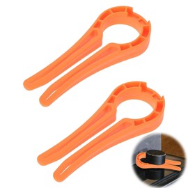 PAVIKE Stove Knob Lock (Pack of 2) Gas Stove Knob Block Gas Stove Knob Cover Gas Stove Knob Cover Child Stove Lock Stove Lock Kitchen Utensils for Kids and Pets