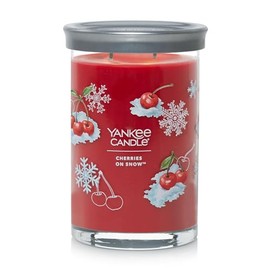 Yankee Candle Co. Cherries On Snow Tumbler (L)