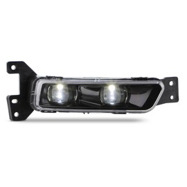 AKKON - Fits 2017-2021 Jeep Grand Cherokee SRT 14-22 Dodge Durango LED Bumper Fog Light Passenger w/Wire Bracket Screws