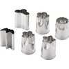 Yoshikawa YJ2788 Vegetable Cutter Die, Large, 6-piece Set, Made in