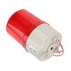 220V Red LED Warning Lights Acousto optic Alarm System Rotating