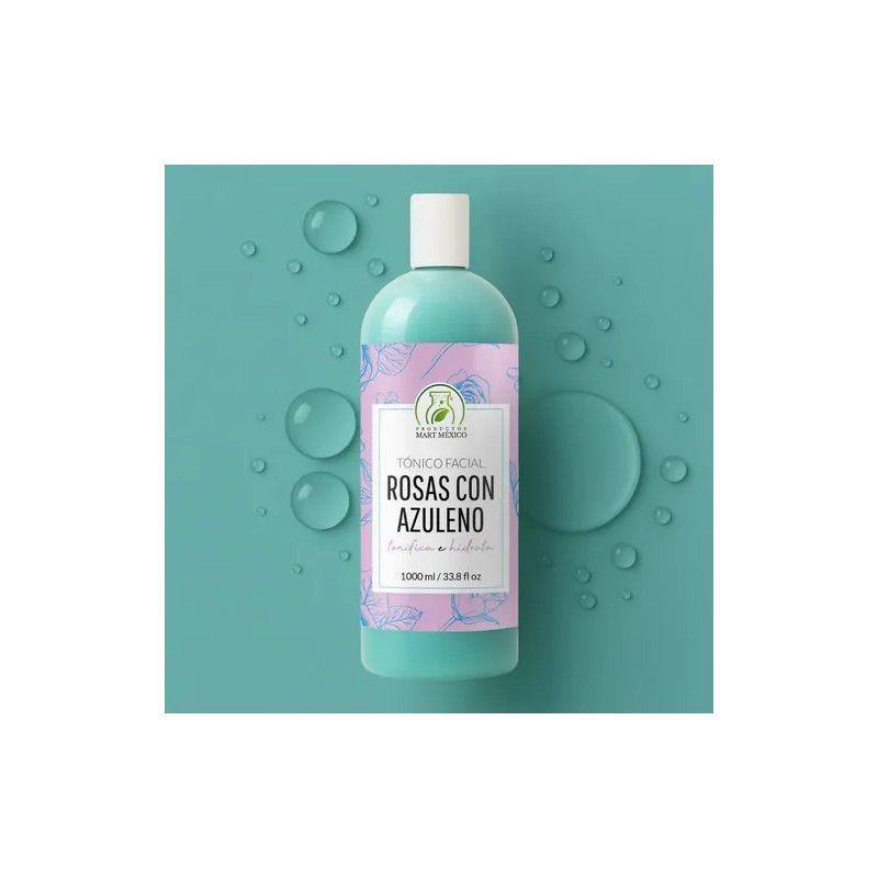 Tónico Facial De Rosas Con Azuleno Antioxidante - Calma 1