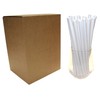 White Paper Straws (10mm x 200mm) - Pack Size 200