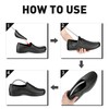 Bucherry 30 Pairs Plastic Shoe Trees Bulk Spring Shoe Trees