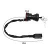 EMSea Motorcycle Ignition Key Set Ignition Switch Keys Compatible with