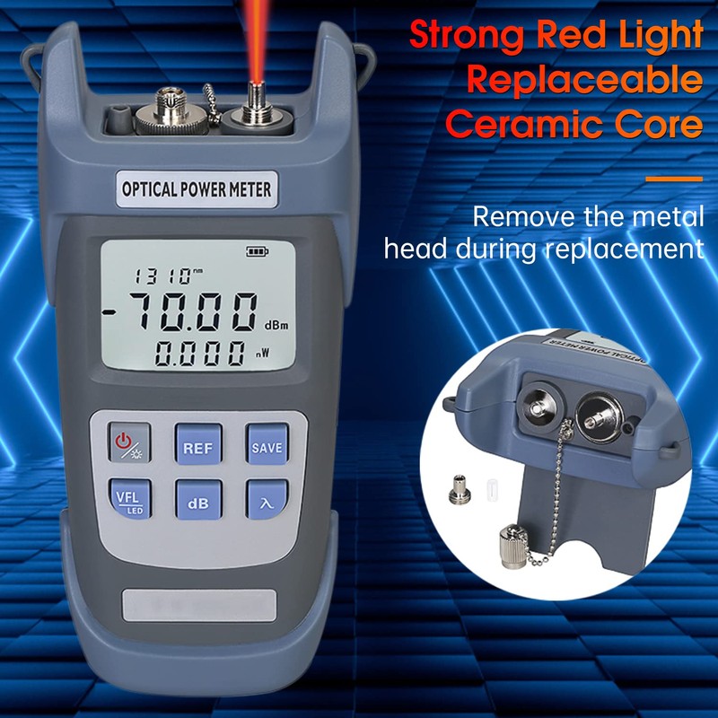 Duogalia Fiber Optical Power Meter with 10Km Light Source SC