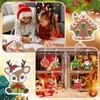 Beeveer 30 Sets Christmas Suncatcher Crafts DIY Window Paint Art