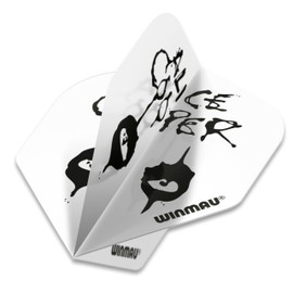 WINMAU Rock Legends Dart Flights - 10 Sets Per Pack (Total 30 Dart Flights) Available in Varying Designs (Alice Cooper, Eyes)