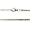 Sterling Silver Snake Cable Bracelet with Lobster Clasp For European