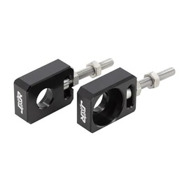 JXR Axle Chain Adjuster Tensioner Blocks for Surron Light Bee Talaria Sting + R (Black)
