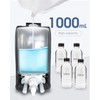Manual Foam Soap Dispenser, 35oz (1000mL) Commercial Refillable Foaming Soap