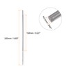 sourcing map 2pcs Chainsaw File, 9/64" (3.5mm) Round High Carbon