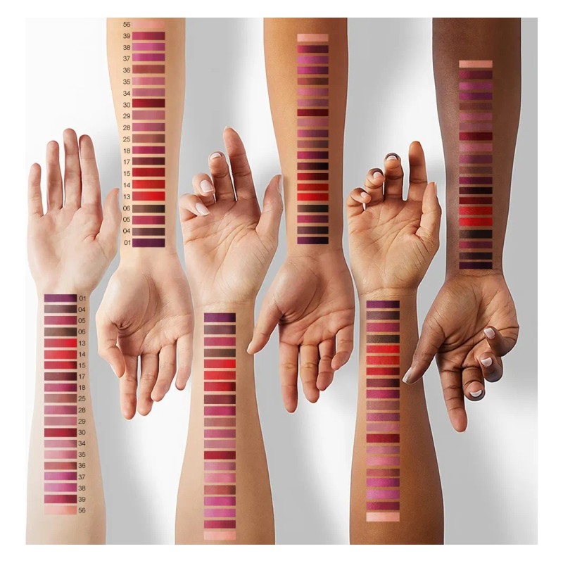 Labial Líquido Mate Con Delineador 2 En 1 Dnm