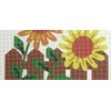 Pepita Needlepoint Canvas: Sunflowers, 7" x 10"