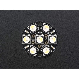 Adafruit Industries NeoPixel Jewel - 7 x 5050 RGBW LED w/Integrated Drivers - Warm White - ~3000K