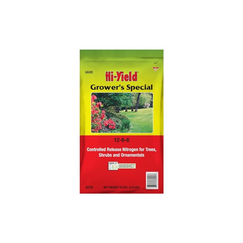 Hi-Yield (34191) Grower's Special Fertilizer 12-6-6 (10 lbs.)