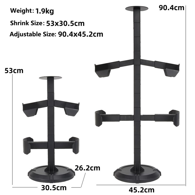 Zhongren Tactical Gear Stand Helmet Display Holder Store Tree Rack