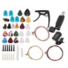 Guitar Accessories Color String Set Tuner Capo Bridge Pins Pick
