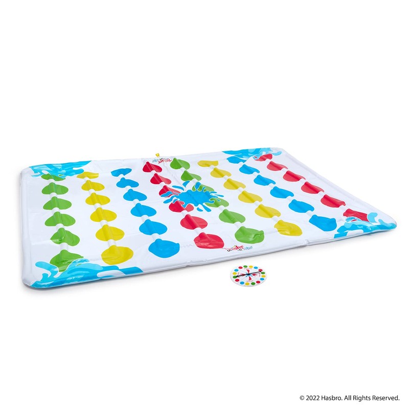 Hasbro Twister Ultimate Splash – Giant Outdoor Inflatable Water Twister